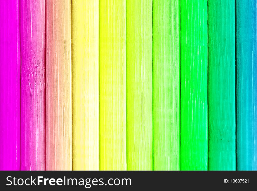 Wooden background from coloured boards. Wooden background from coloured boards.