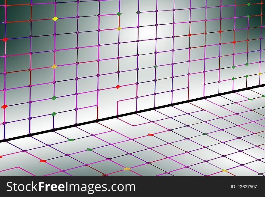 Techno  background  lattice  for your design. Techno  background  lattice  for your design.