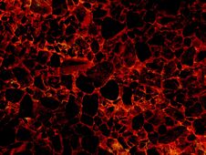 Art Hot Lava Fire Abstract Pattern Background Stock Photography