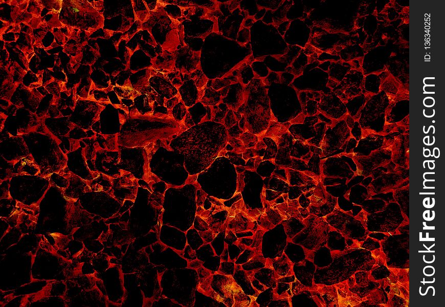 Art Hot Lava Fire Abstract Pattern Background