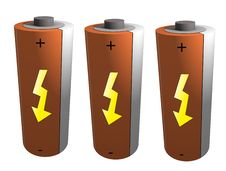 Batteries 3d Royalty Free Stock Images Batteries 3d Royalty Free Stock Images