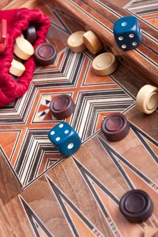 Backgammon Royalty Free Stock Photo Backgammon Royalty Free Stock Photo