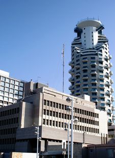 Modern Buildings In Tel-Aviv Stock Photography Modern Buildings In Tel-Aviv Stock Photography