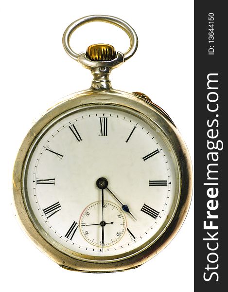 Old Style Silver Pocket Watch