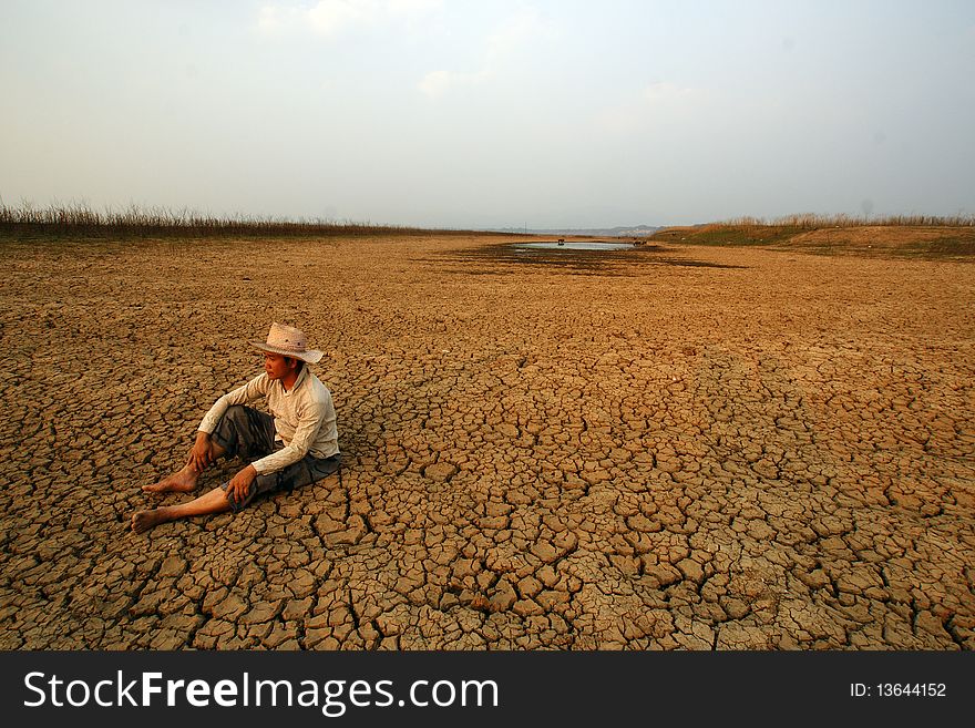 earth  crack disaster drought in danger. earth  crack disaster drought in danger