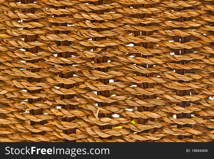 Texture of old wicker basket. Texture of old wicker basket.