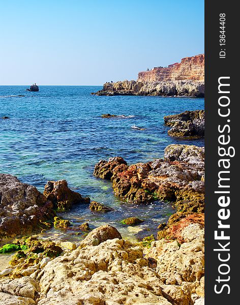 Sea and rocks. Beautiful composition.