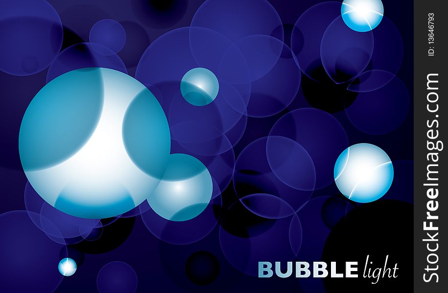 Bubble Light Print