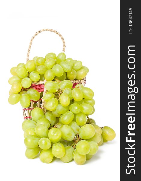 Grapes in the basket