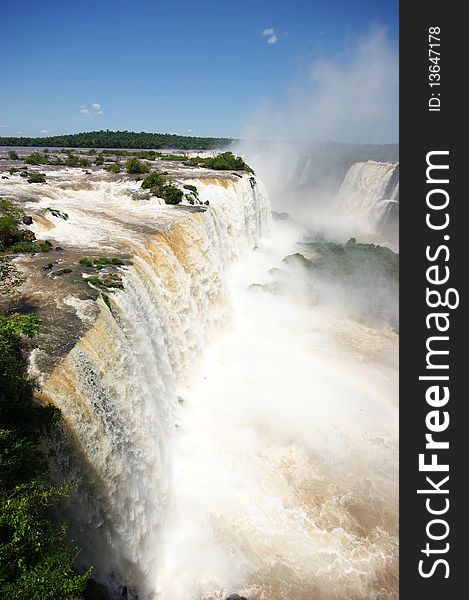 Iguacu falls brazil south america