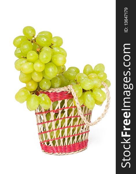 Grapes in the basket