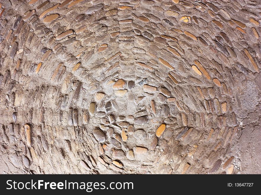 Pavement Of Pebble