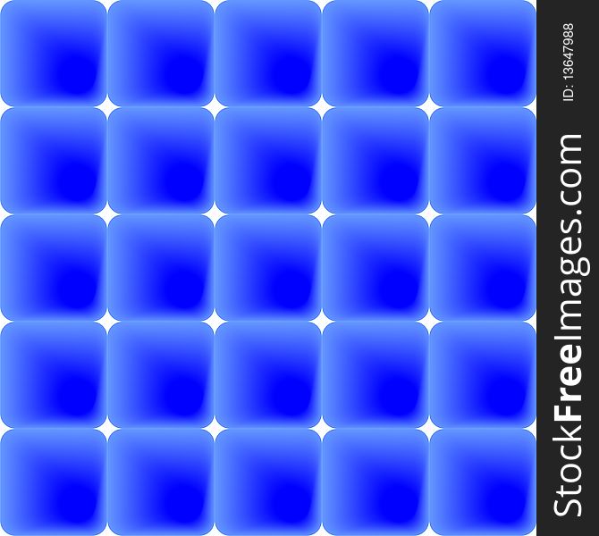 Pattern of blue gradient tiles,  background image. Pattern of blue gradient tiles,  background image
