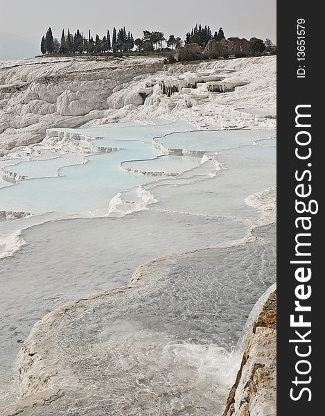 Pamukkale also known as Cotton Castles. Pamukkale also known as Cotton Castles.