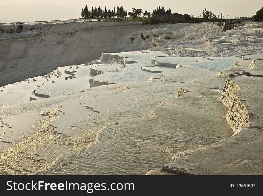 Pamukkale also known as Cotton Castles. Pamukkale also known as Cotton Castles.