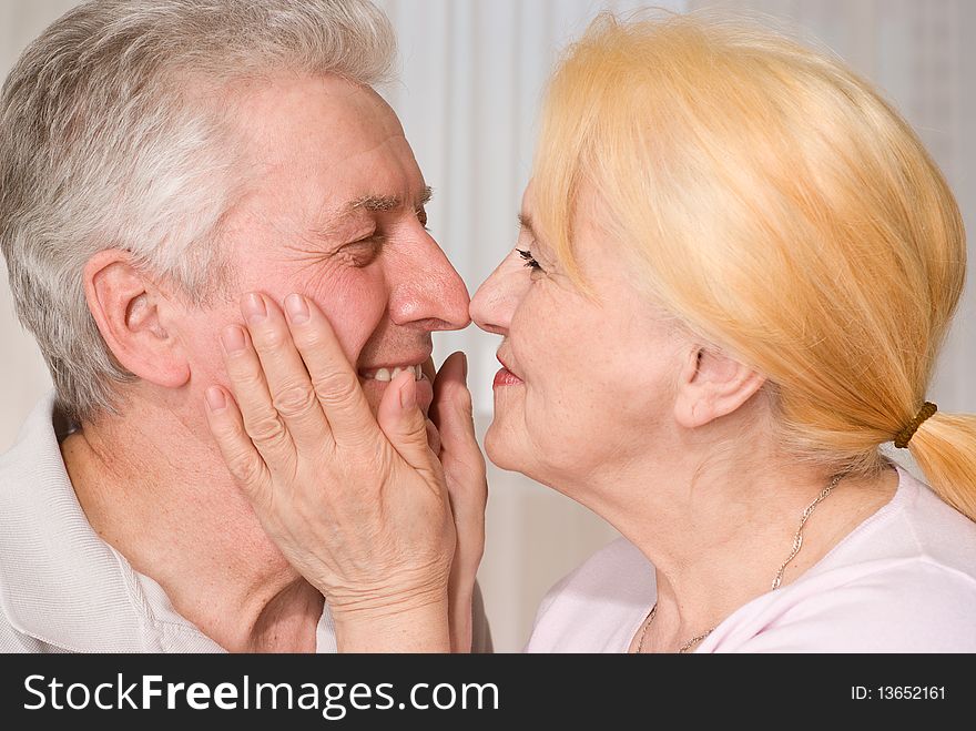 Portrait of a beautiful and happy couple. Portrait of a beautiful and happy couple