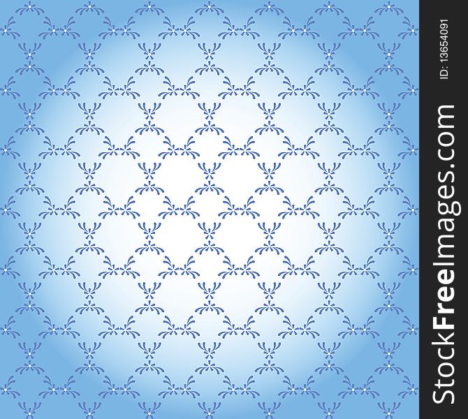 Blue and white abstract pattern background with gradient color. Blue and white abstract pattern background with gradient color.