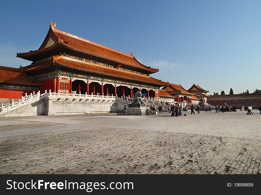 Forbidden City a of Beijing