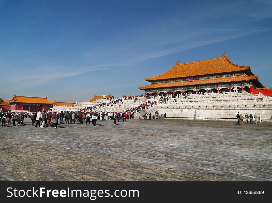 Forbidden City a of Beijing