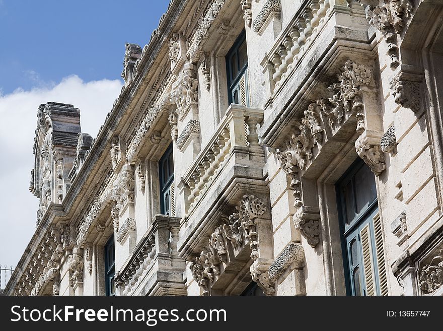 Architectural Detail Of A Colonial Church (III)