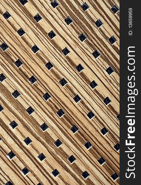 Wooden Squares Design Background