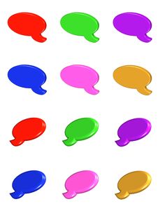 Speech Bubbles 3d Stock Images Speech Bubbles 3d Stock Images