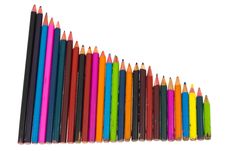 Color Pencils Royalty Free Stock Photography Color Pencils Royalty Free Stock Photography