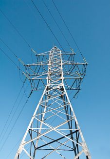 Power Line Royalty Free Stock Image Power Line Royalty Free Stock Image