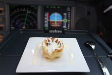 Apple Pie In Cockpit Royalty Free Stock Image Apple Pie In Cockpit Royalty Free Stock Image