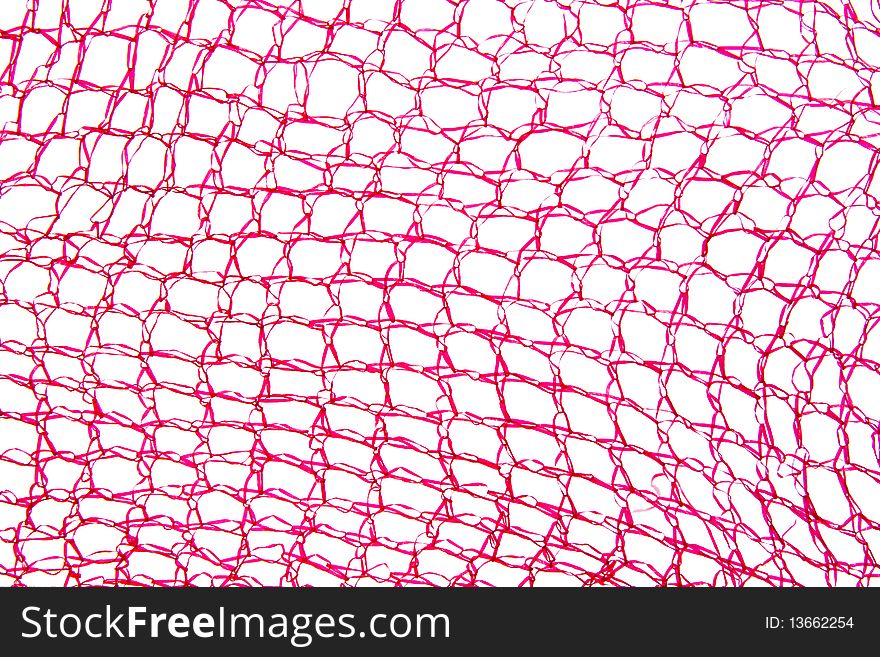 Mesh artificial synthetic isolated on white. Mesh artificial synthetic isolated on white