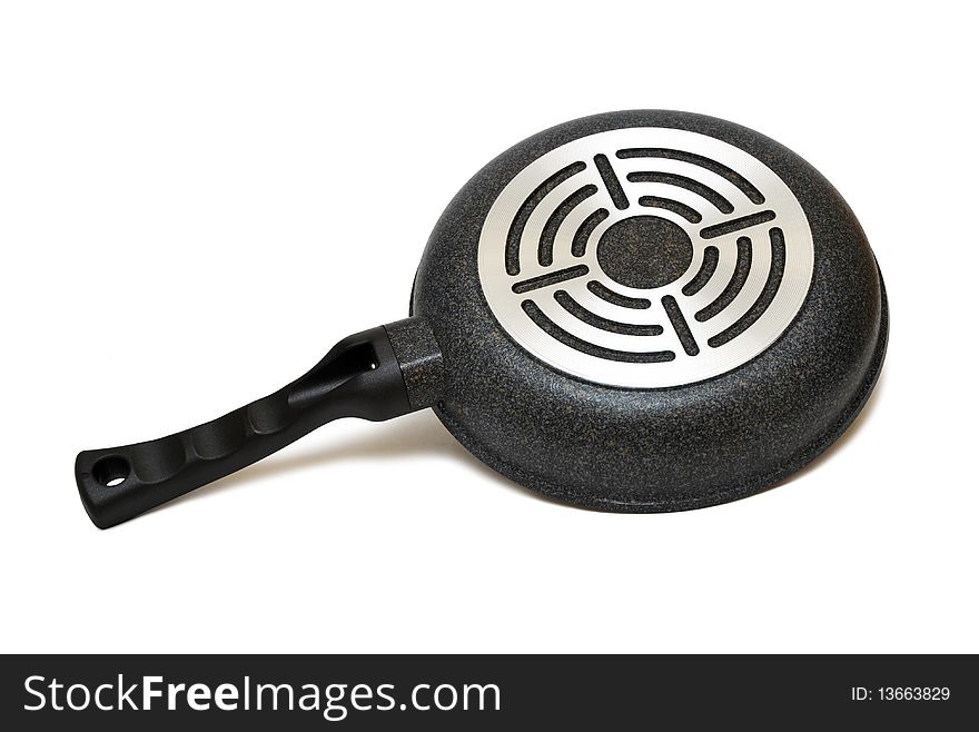 Frying pan, isolated on white background