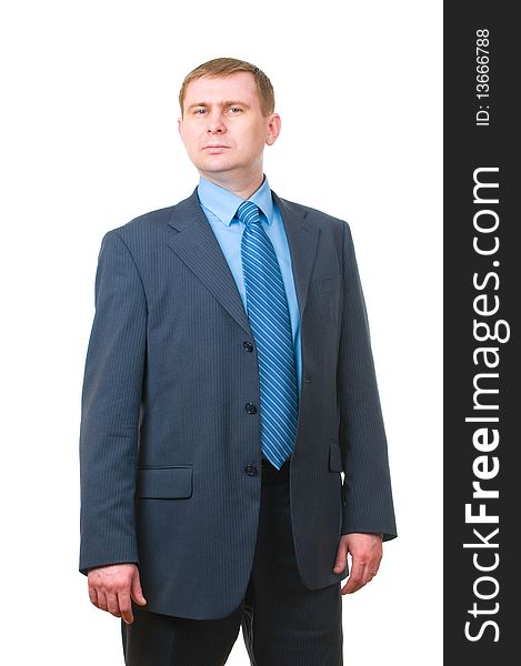 Businessman Standing Confidently