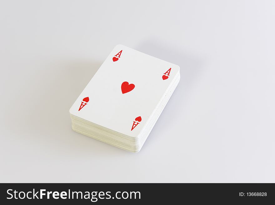 Ace of hearts, good luck