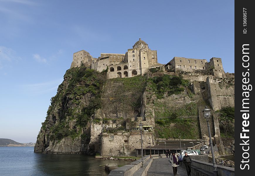 Ischia a beautiful island in campania , italy