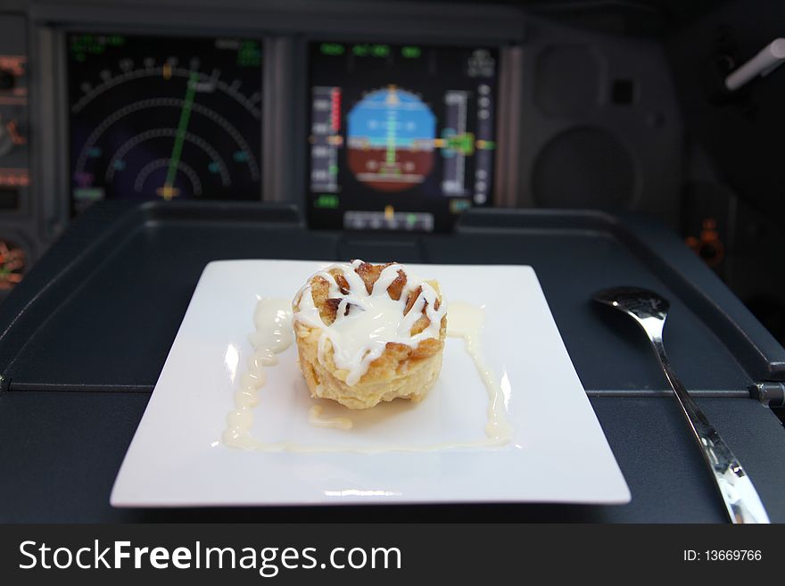 Apple Pie In Cockpit