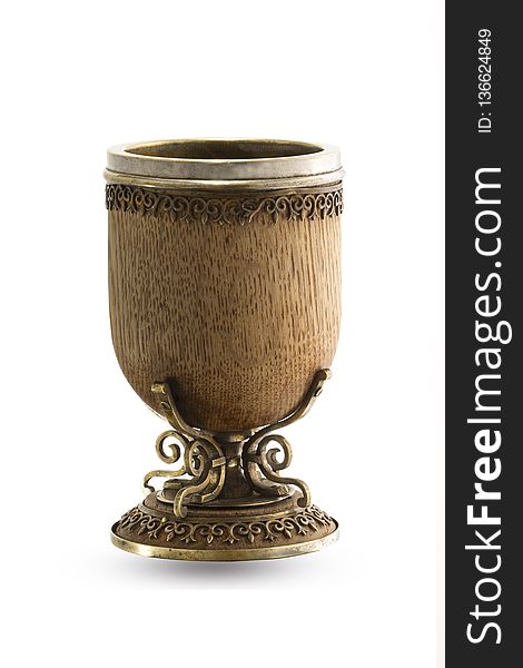 Artifact, Cup, Brass, Urn