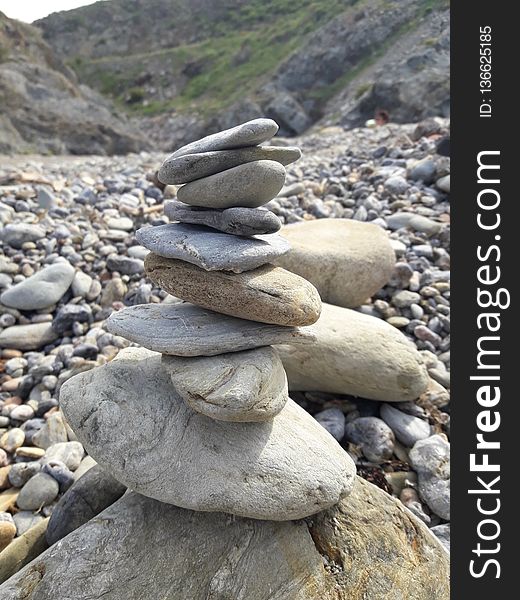 Rock, Bedrock, Pebble, Geology