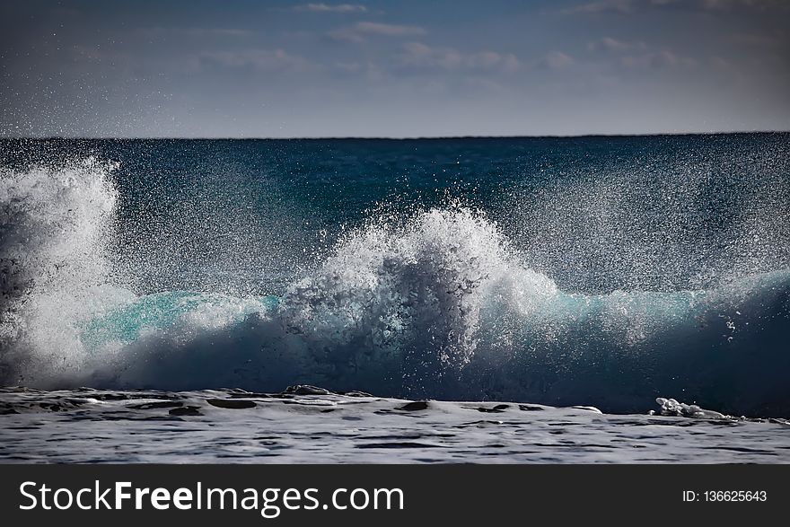 Wave, Sea, Water, Wind Wave