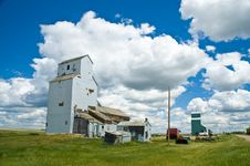 Old Grain Elevator 3 Stock Photography Old Grain Elevator 3 Stock Photography