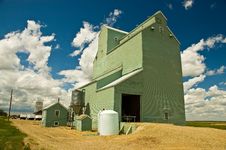 Wrentham Grain Elevator 1 Royalty Free Stock Photo Wrentham Grain Elevator 1 Royalty Free Stock Photo