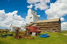 Old Grain Elevator 2 Stock Images Old Grain Elevator 2 Stock Images