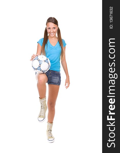 Football girl