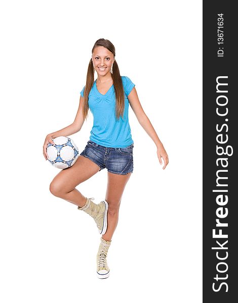 Football girl