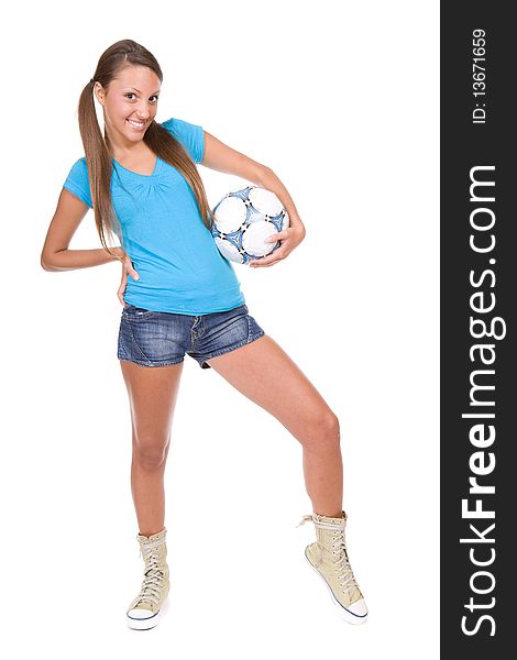 Football girl