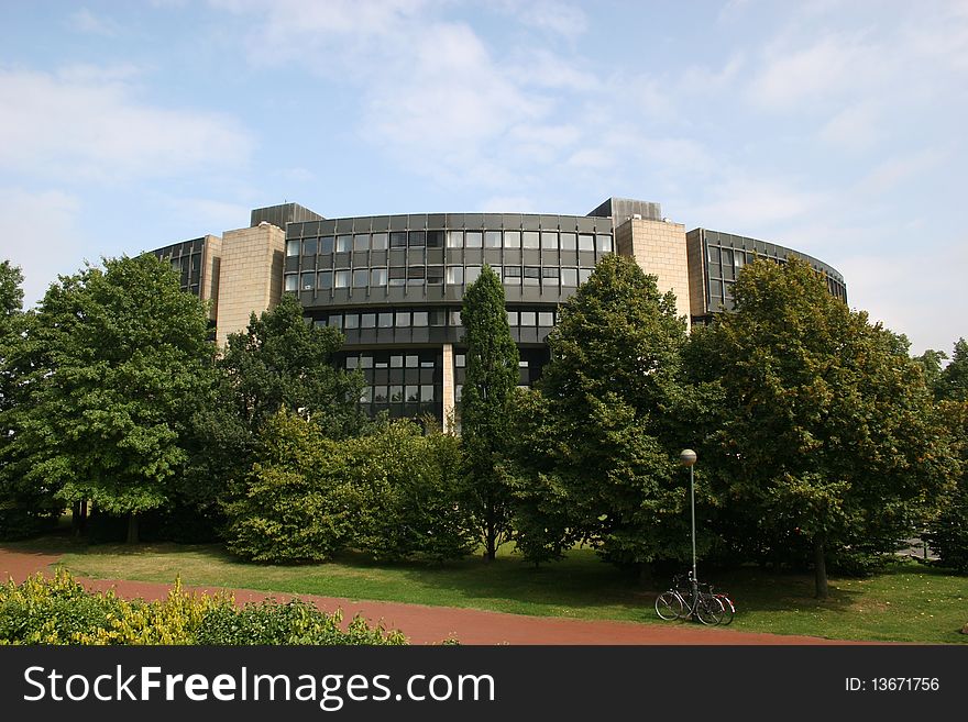 Parliament of North Rhine Westfalia in Düsseldorf, Germany. Parliament of North Rhine Westfalia in Düsseldorf, Germany