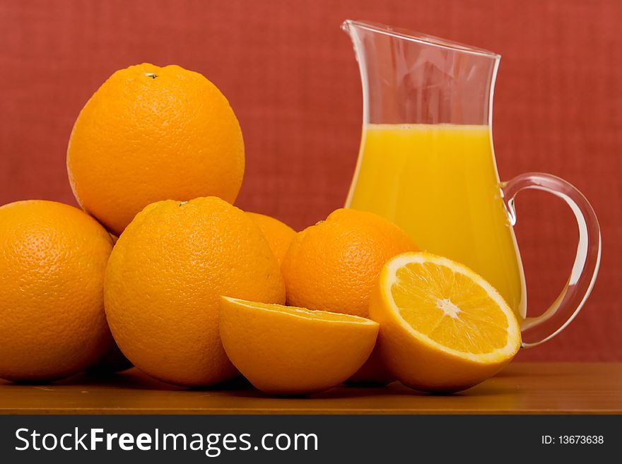 Oranges and orange juice