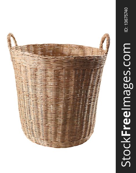 Woodbasket use to keep clothes. Woodbasket use to keep clothes.