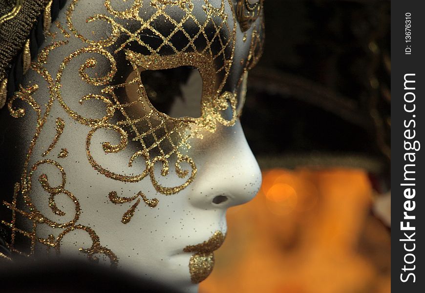 Mask from Venice. handmade souvenire. beautiful. Mask from Venice. handmade souvenire. beautiful
