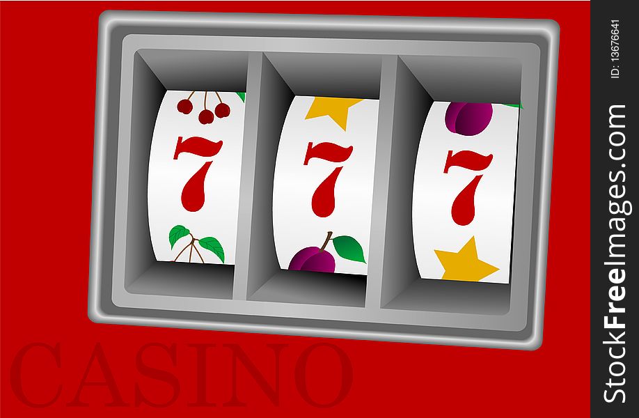 Illustration Of A Casino Machine