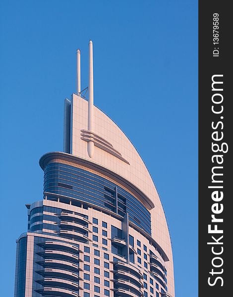 Elliptical Design of Hotel Buildings in Dubai. Elliptical Design of Hotel Buildings in Dubai